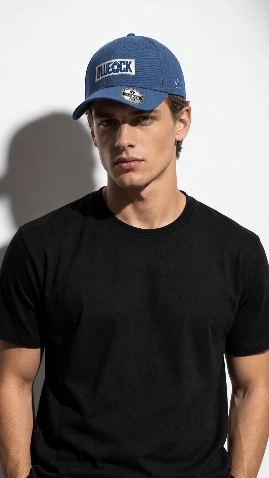 Casquette Blue Lock Patch PVC – Officielle Bleu denim
