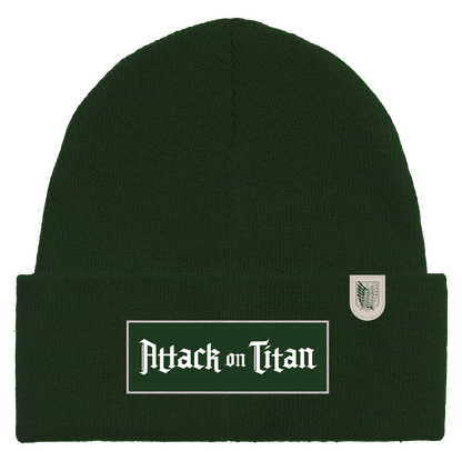 Bonnet Flame Logo Beanie Attack on Titans
