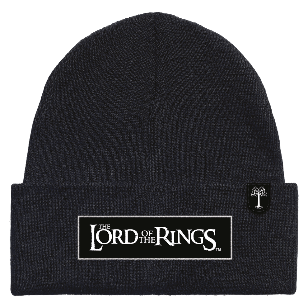 Bonnet noir logo Seigneur des Anneaux - Patch brodé – Legend Icon