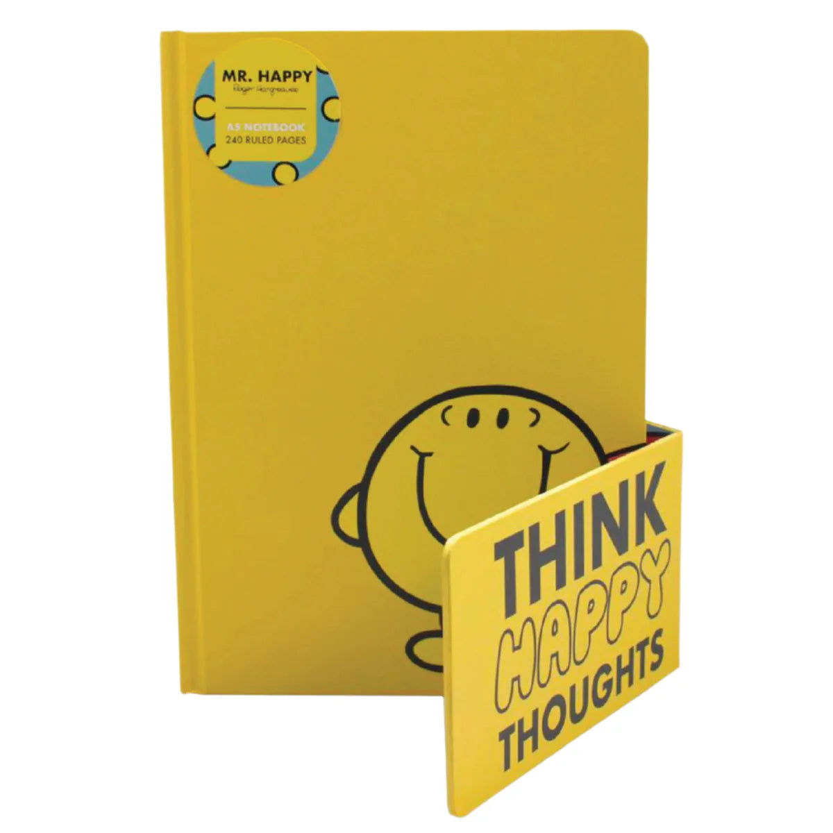 Cahier A5 Monsieur Madame - Mr Happy