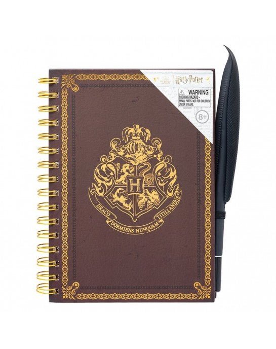 Cahier et stylo plume Harry Potter - Poudlard - Legend Icon Carnet Paladone