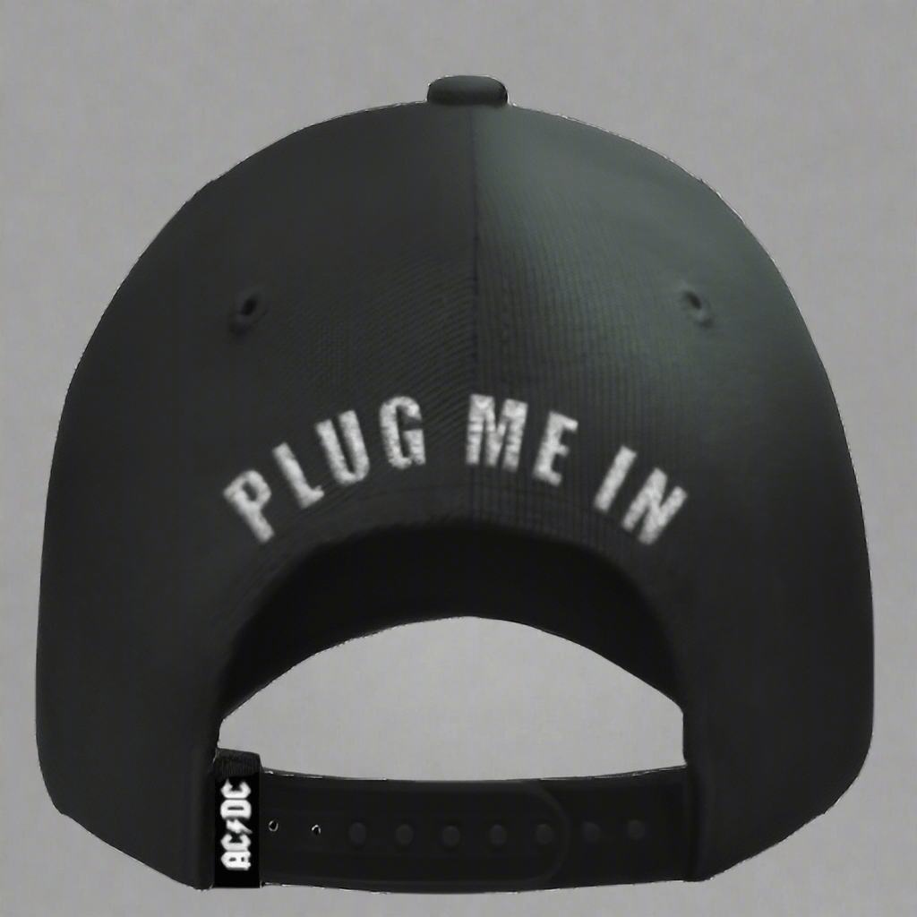 Casquette AC/DC Officielle - ACDC PLUG ME IN