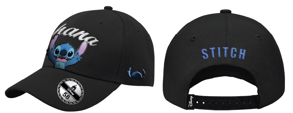 Casquette BLACK STITCH - STITCH OHANA