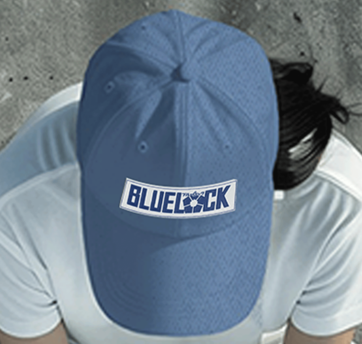 Casquette Patch PVC BLEU LOCH