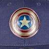 Casquette Captain America Marvel - Metal Vintage Logo - Legend Icon Casquette MARVEL