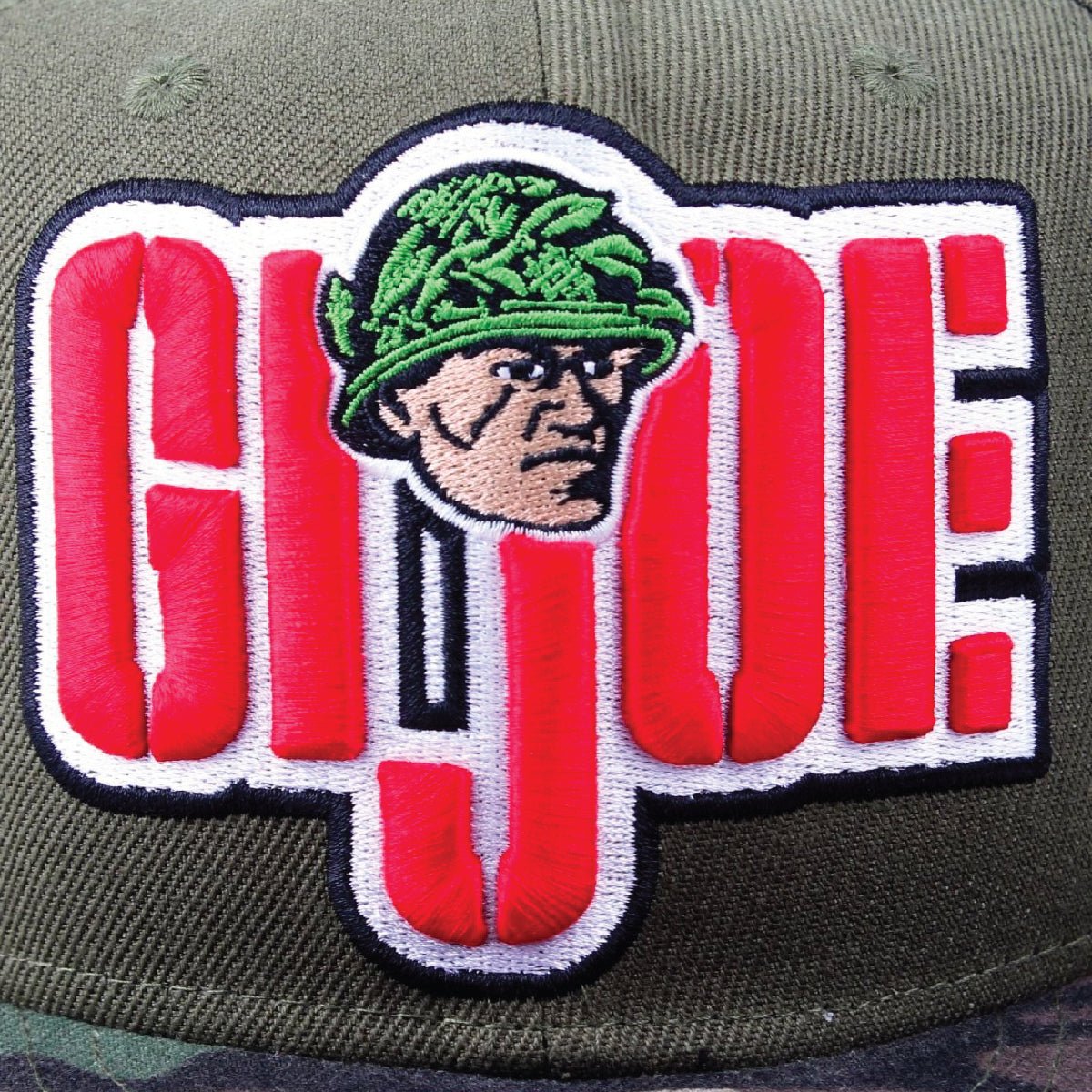 Casquette G.I. Joe - Vintage Logo Camouflage - Legend Icon Casquette Cotton Division