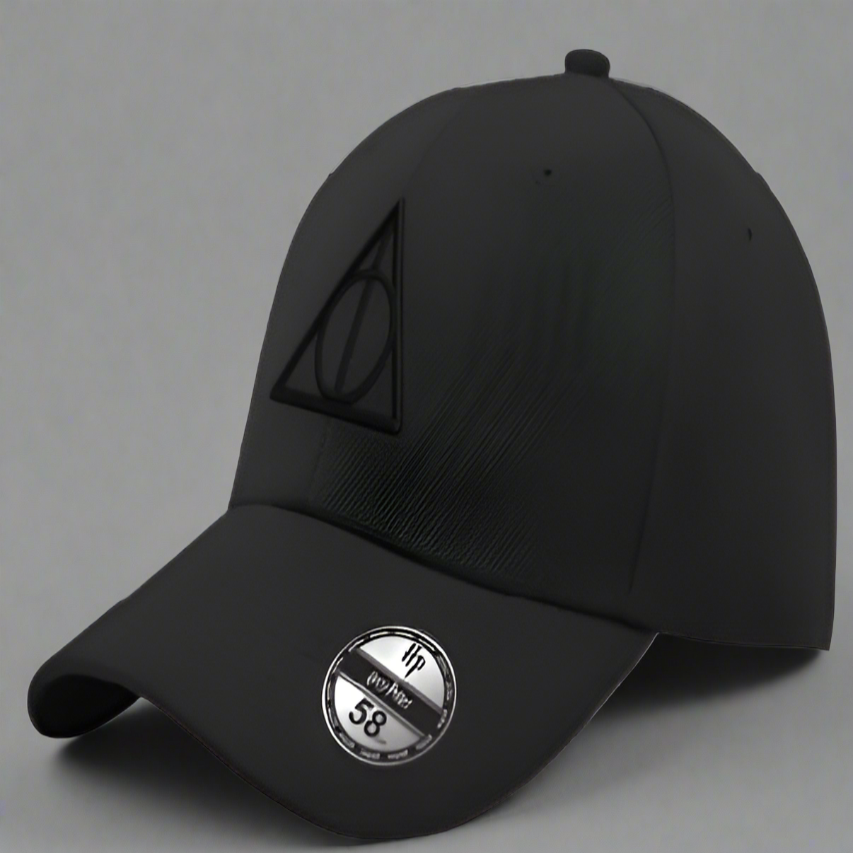Casquette Harry Potter - DEATHLY HALLOWS BLACK LOGO