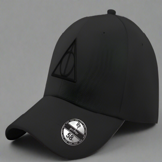 Casquette Harry Potter - DEATHLY HALLOWS BLACK LOGO