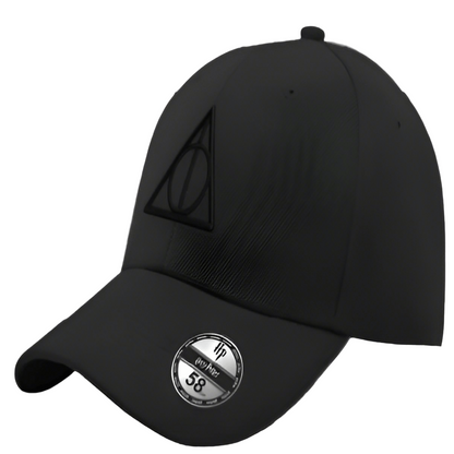 Casquette Harry Potter - DEATHLY HALLOWS BLACK LOGO - Legend Icon Casquette Harry Potter