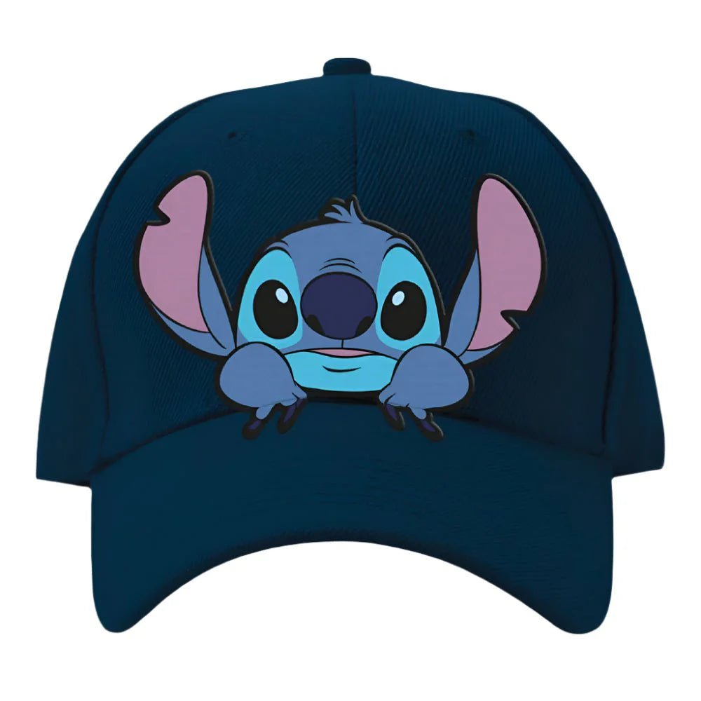 Casquette Stitch Disney avec Visière Réglable