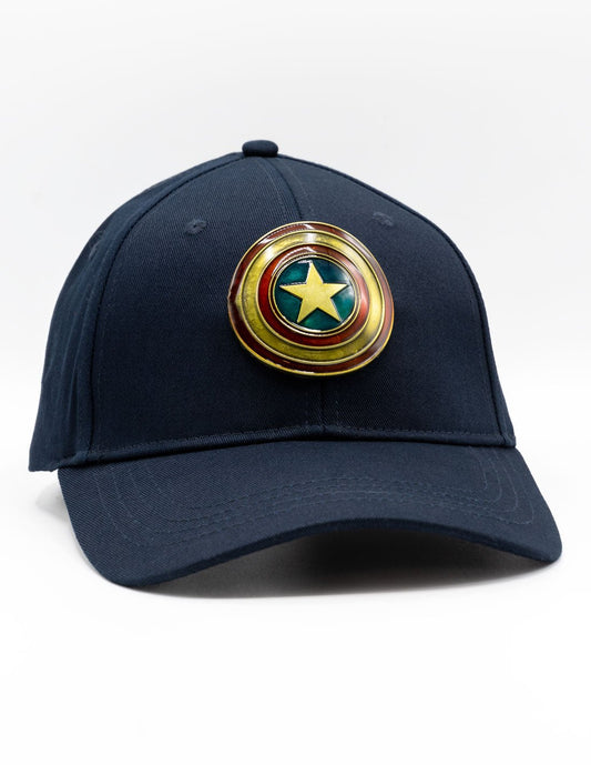 Casquette Captain America Marvel - Metal Vintage Logo