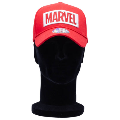 Casquette Marvel Logo 3D Blanche