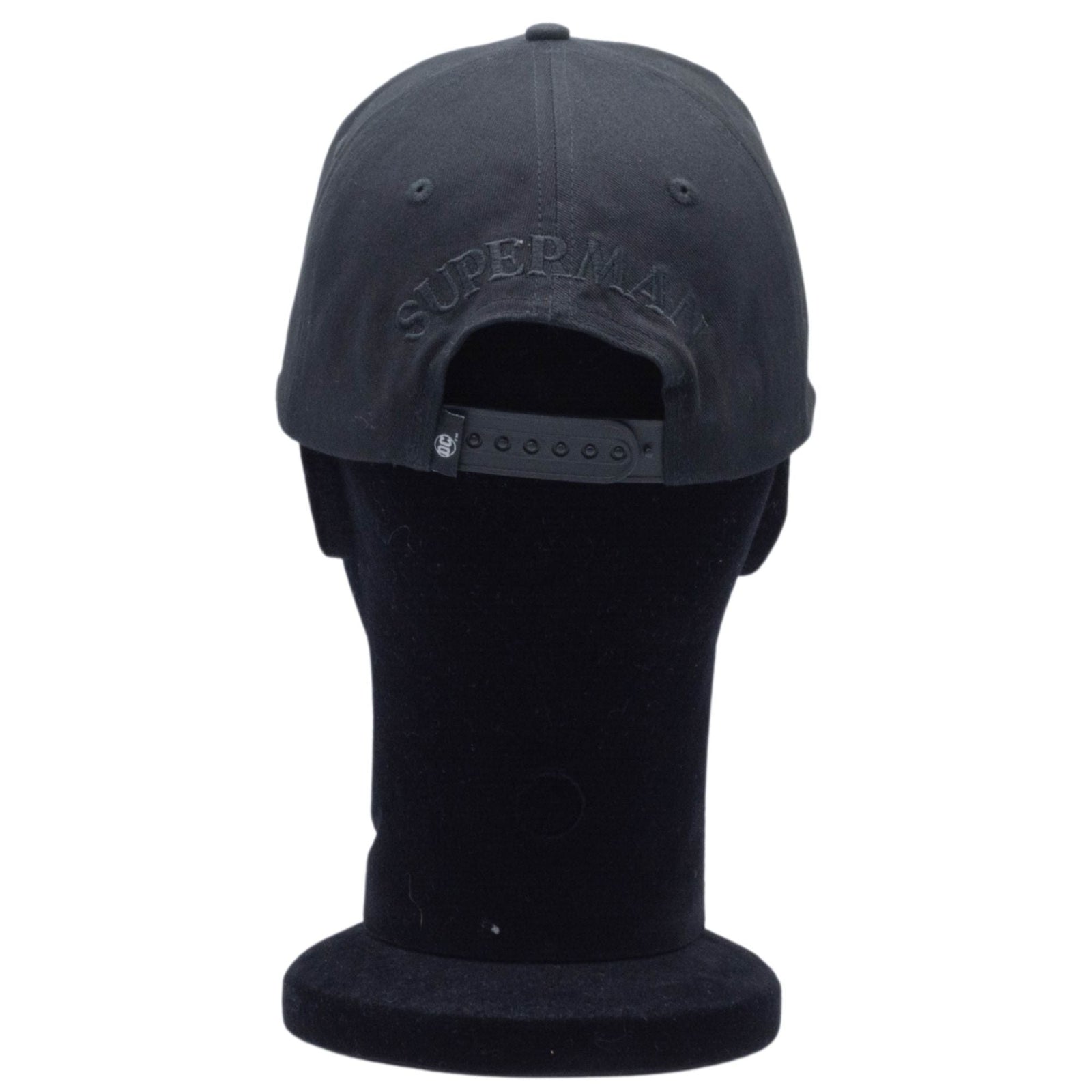 Casquette Noir - DC Comics Superman Baseball - Logo Rubber