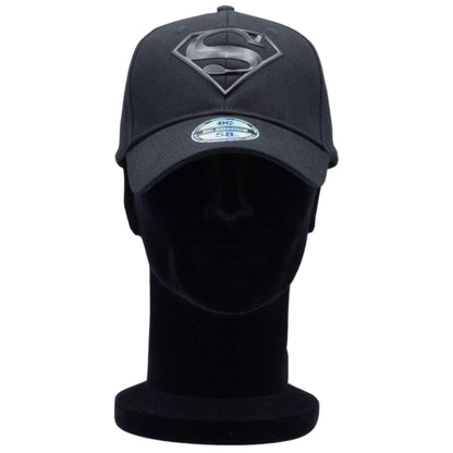 Casquette Noir - DC Comics Superman Baseball - Logo Rubber - Legend Icon Casquette DC Comics