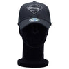 Casquette Noir - DC Comics Superman Baseball - Logo Rubber