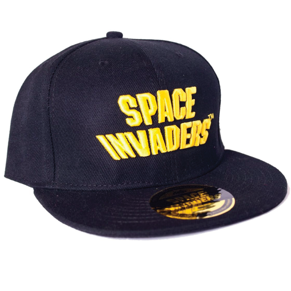 Casquette Space Invaders - Yellow Text Logo