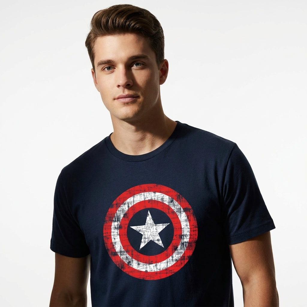 T-shirt Marvel Captain America - The Shield