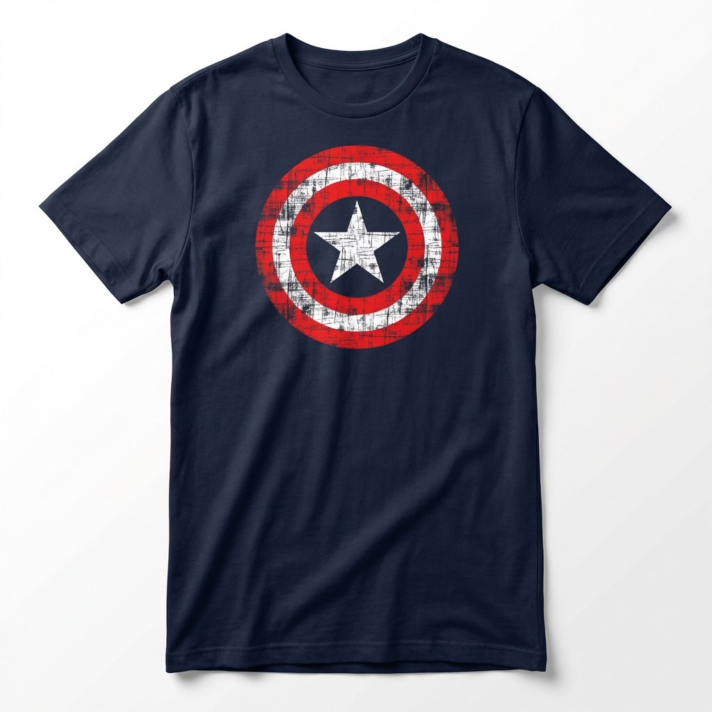 T-shirt Marvel Captain America - The Shield