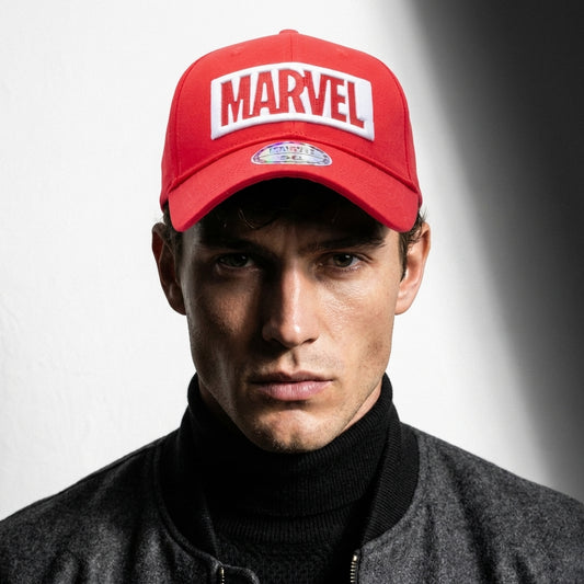 Casquette Marvel Logo 3D Blanche