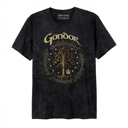 T-Shirt Seigneur des Anneaux Arbre de Gondor Heritage Stone Wash