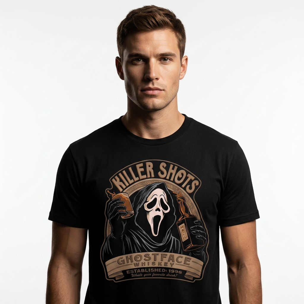 T-Shirt Ghost Face Killer Shots - Édition 1996