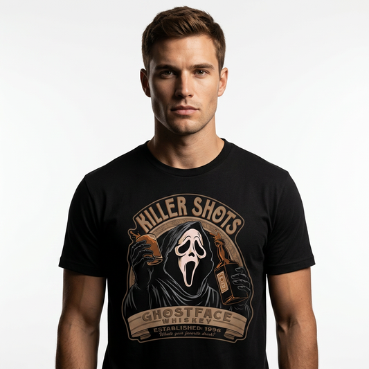 T-Shirt Ghost Face Killer Shots - Edition Horror Cult 1996