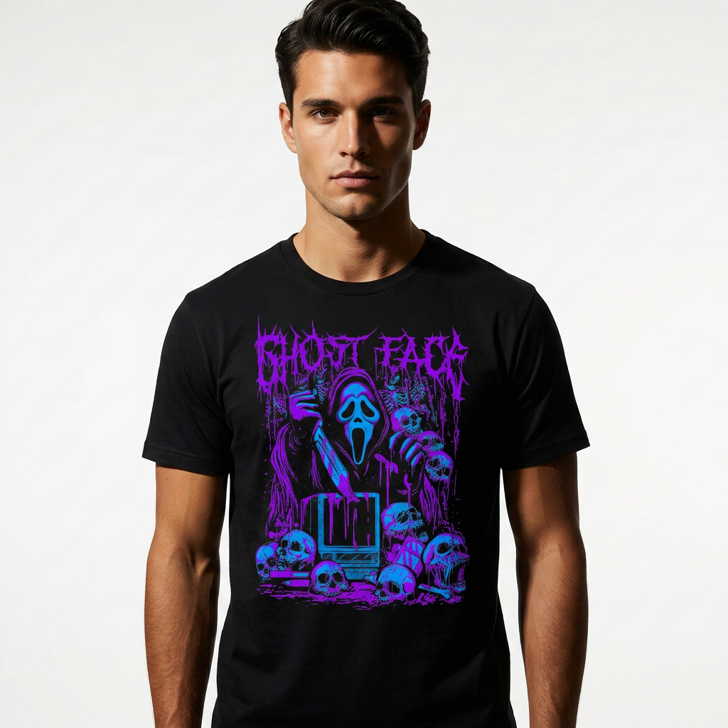 T-Shirt Ghost Face Killer - Un incontournable pour les fans