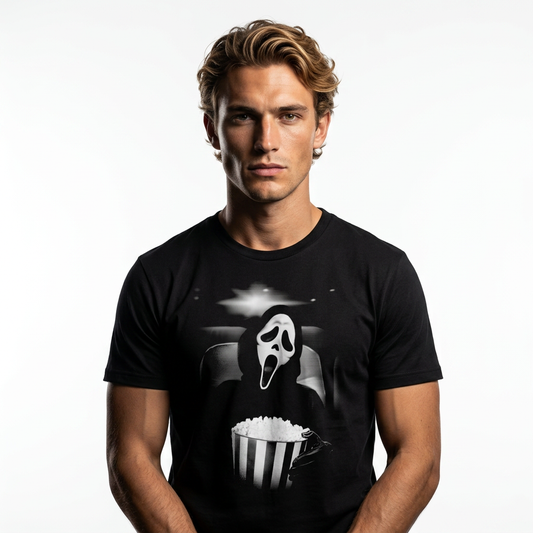 T-Shirt Ghost Face Horror Cinema - Premium Edition