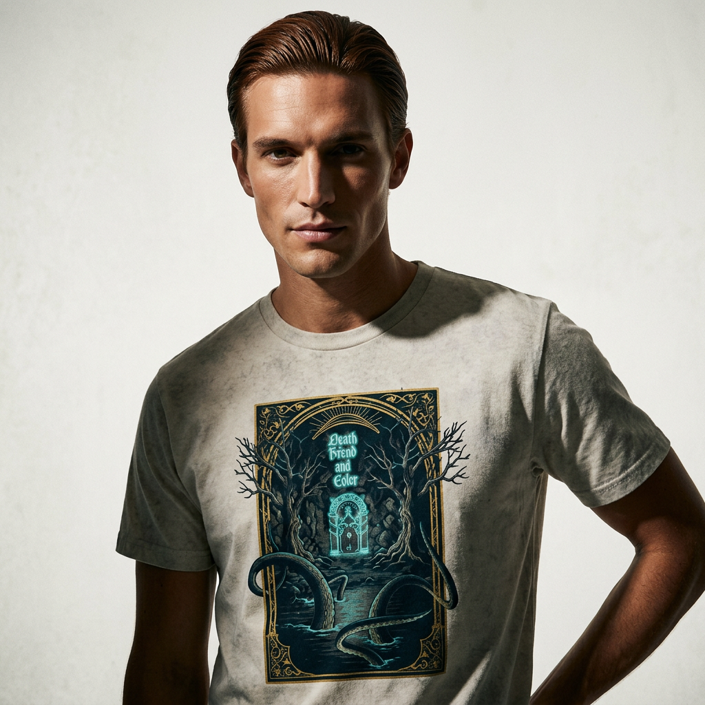 Lord Of The Rings Moria Gate T-Shirt for Fans