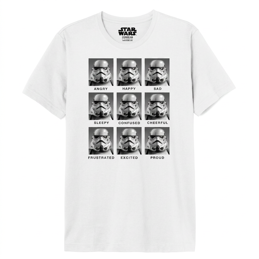 T-shirt Star Wars Stormtrooper avec humour