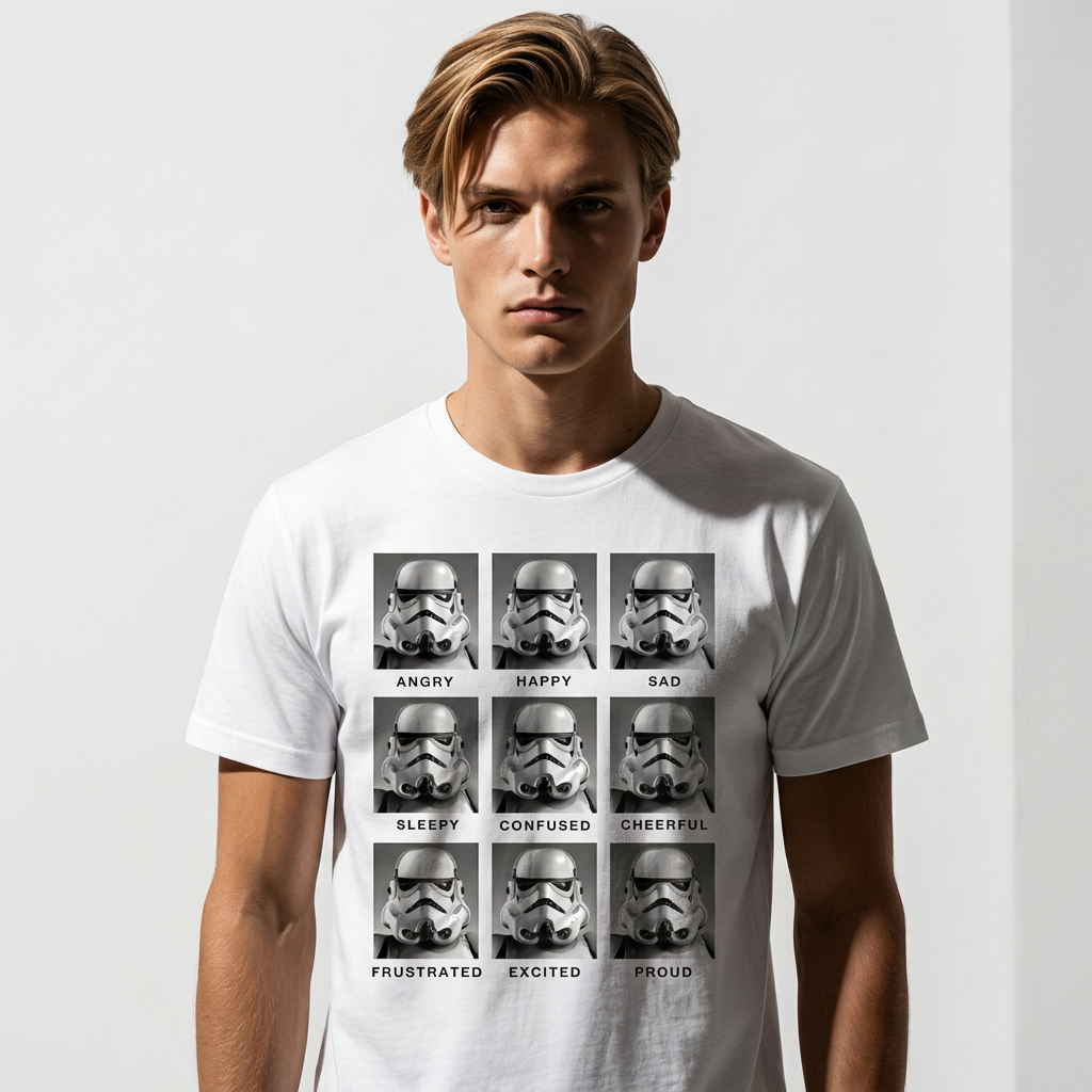 T-shirt Star Wars Stormtrooper avec humour