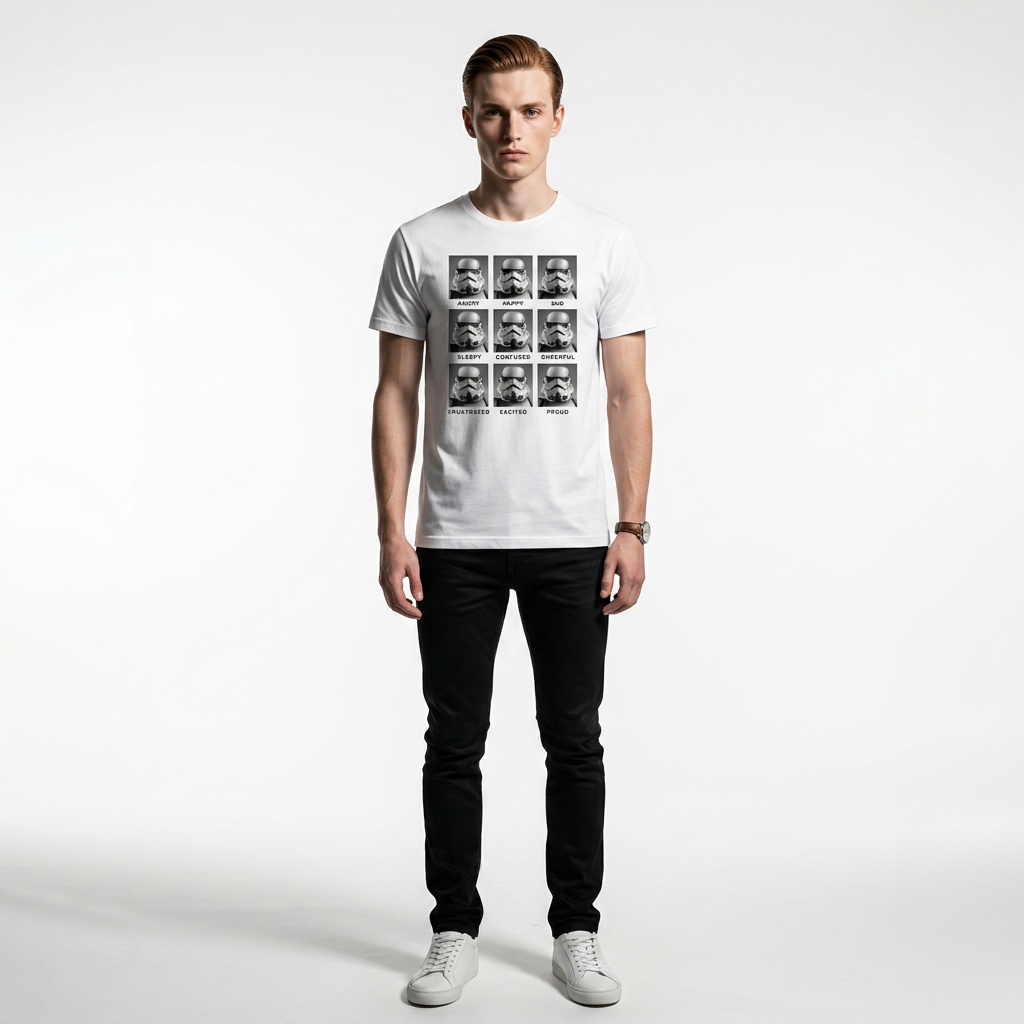 T-shirt Star Wars Stormtrooper avec humour