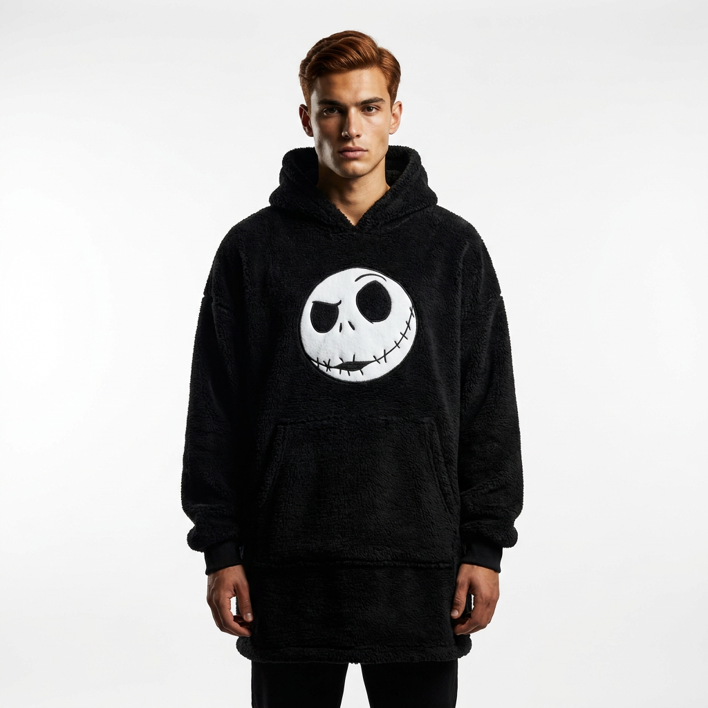 Sweat Plaid Jack Skellington | Licence Officielle