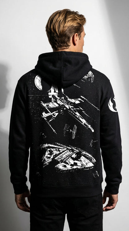 Hoodie MAY THE FORCE BE WITH YOU du Galaxy