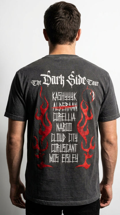 T-shirt Oversize Star Wars The Dark Side Tour Unisexe