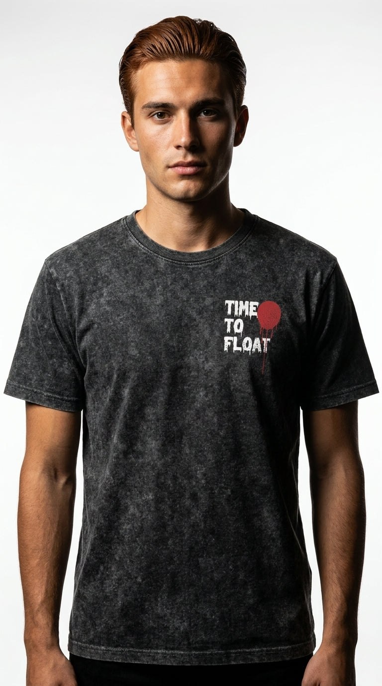 T-shirt IT Pennywise Time to Float Officiel Unisexe
