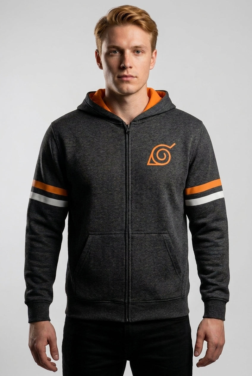 Jacket Naruto Konoha Genin - Style officiel