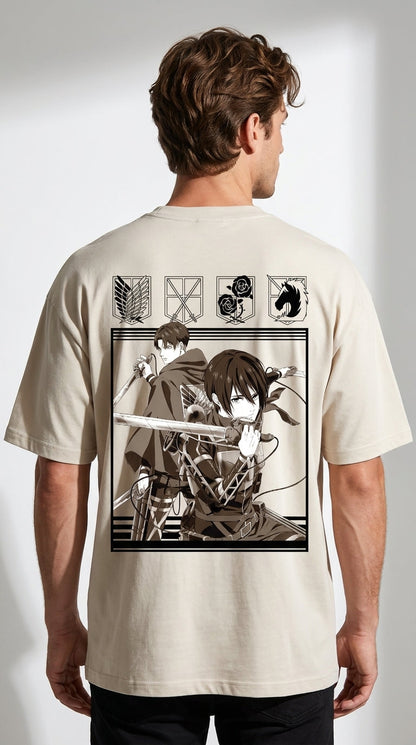 T-shirt Oversize Officiel Attack on Titan