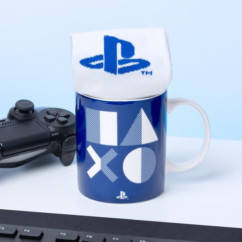 Coffret cadeau tasse et chaussettes Playstation - Legend Icon Mug Paladone