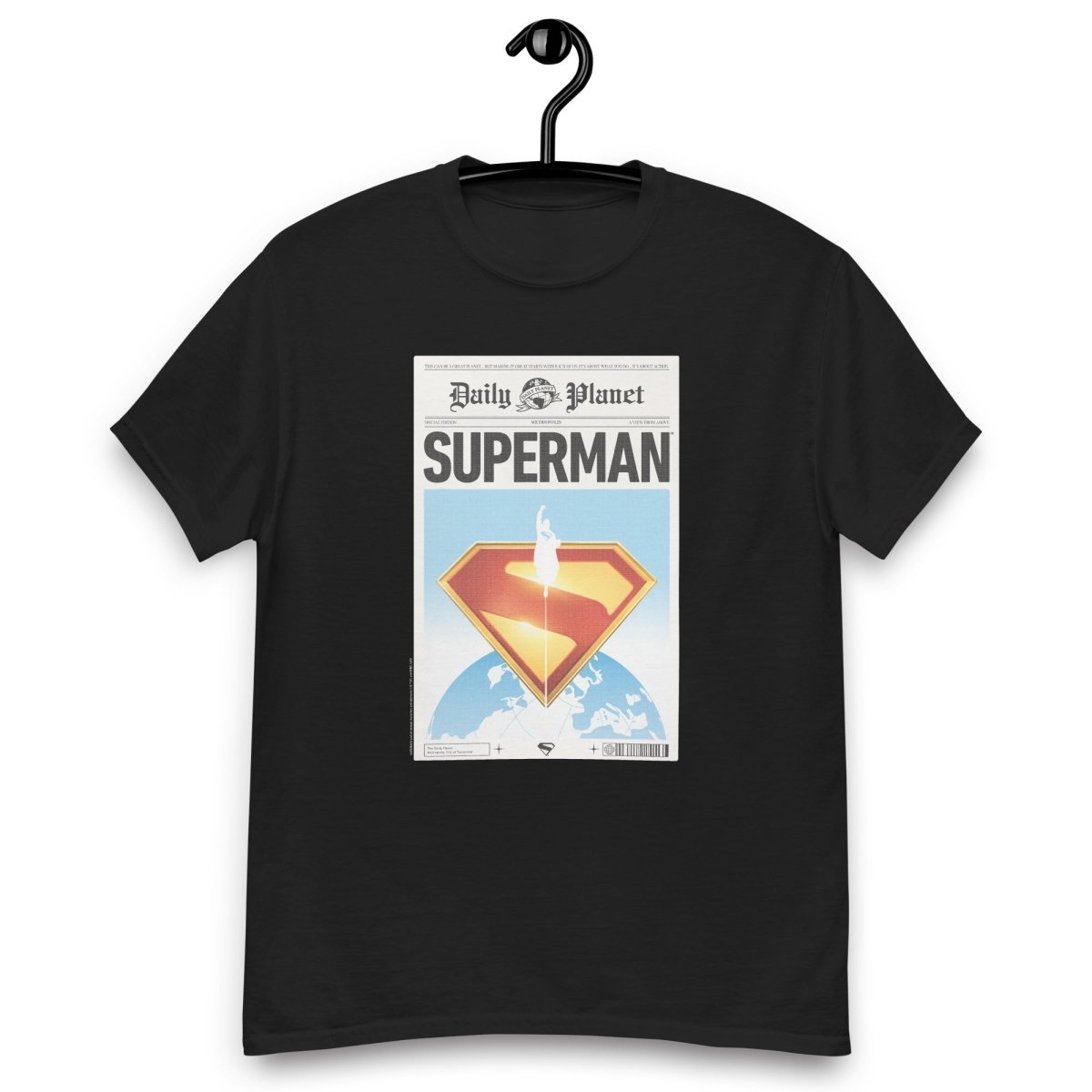 T-shirt Design Superman Iconique Daily Planet 2025