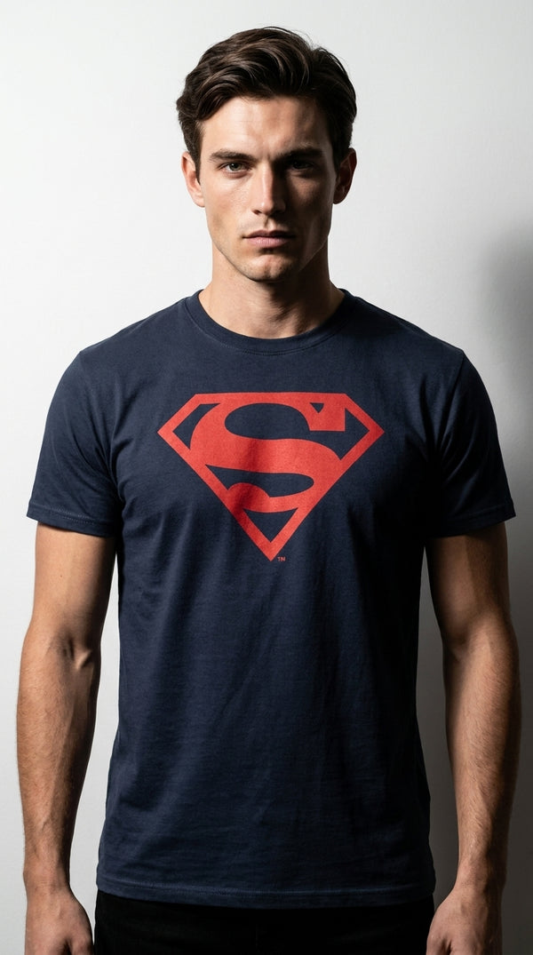 T-shirt Superman DC Comics – Logo Puff