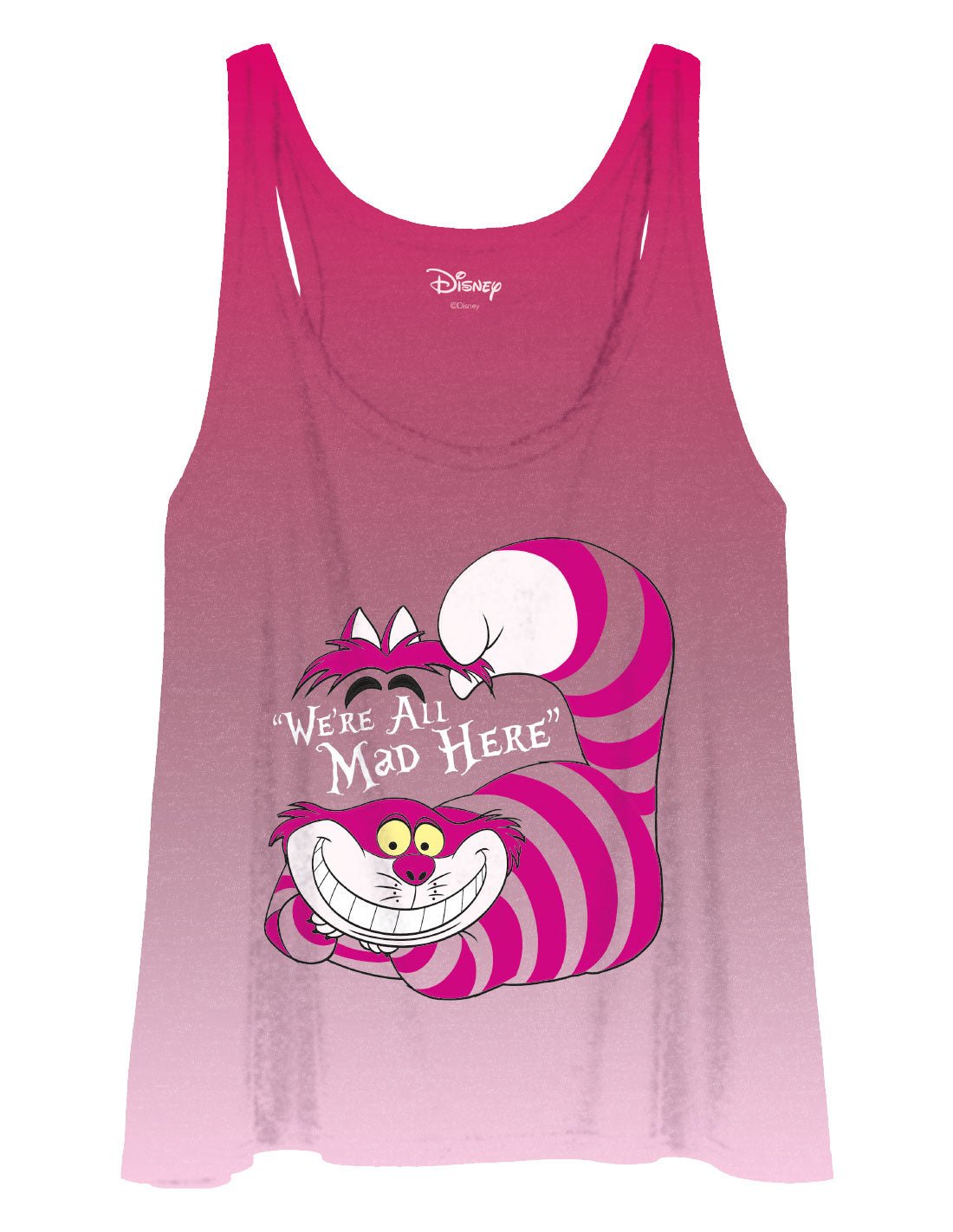 Débardeur Femme Disney - Mad Cheshire Cat