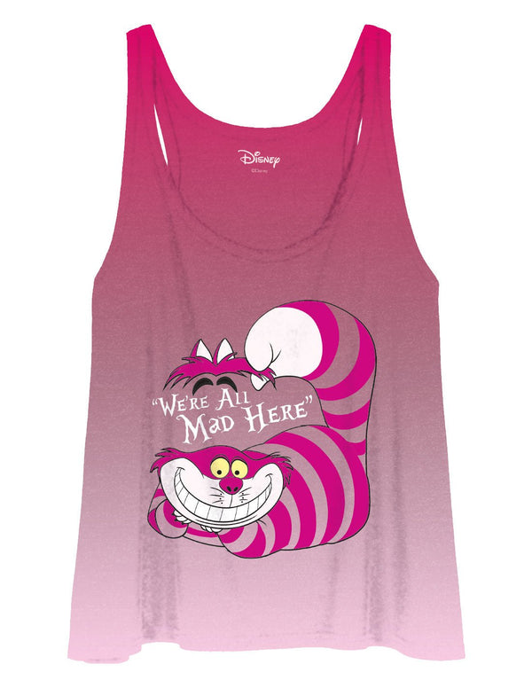 Débardeur Femme Disney - Mad Cheshire Cat