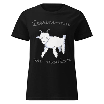 T-shirt Femme Illustration Dessine-moi un Mouton