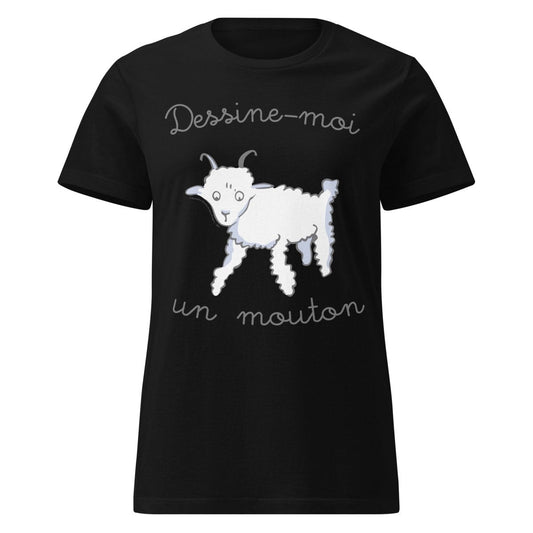 T-shirt Femme Illustration Dessine-moi un Mouton