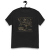 Detailed Map of Rohan and Gondor Fantasy World T-shirt