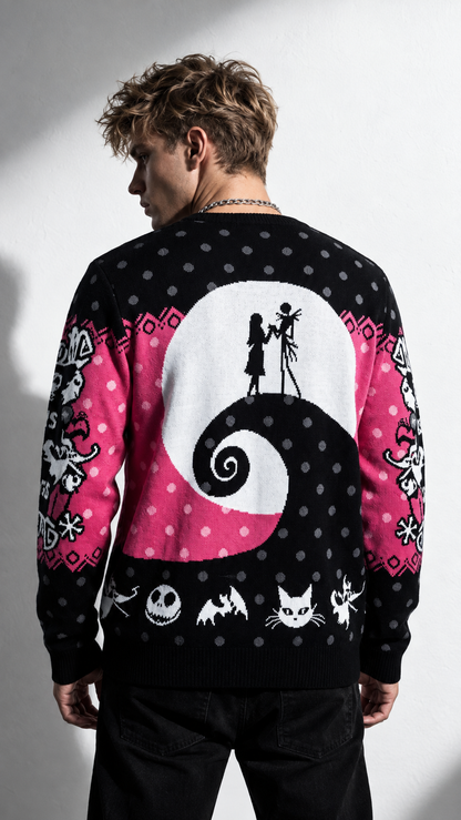 Disney Pull de Noël L'Étrange Noël de Monsieur Jack™ Jack & Sally | Pull Officiel - Pull-over | Professional Product Photo 1