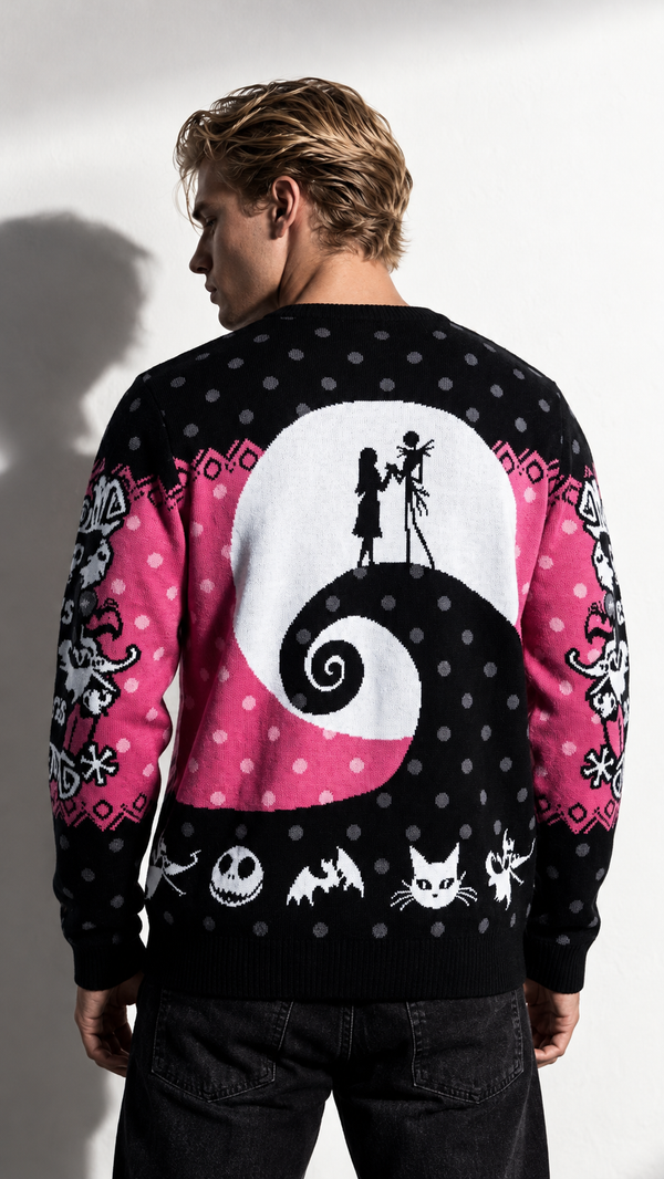 Pull de Noël L'Étrange Noël de Monsieur Jack™ Jack & Sally | Pull Officiel