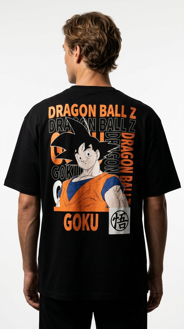 T-Shirt Dragon Ball Z Vegeta Oversize Premium for Fans