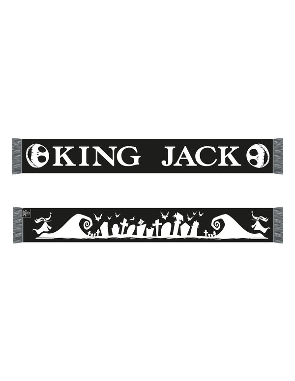 Écharpe Disney King Jack - 100% Acrylique Sous Licence